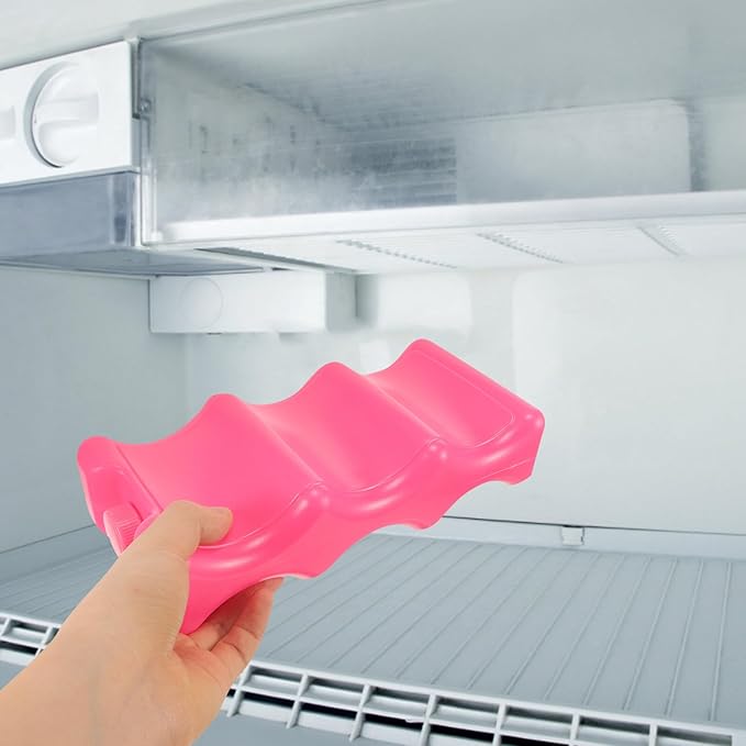UPKOCH Reusable Ice Packs for Breastmilk Storage 2 Pack Portable Baby Bottle Cooler Ice Box 8.27 X 3.94 X 1.97 Inches for Breastfeeding Moms and Daycare Transport