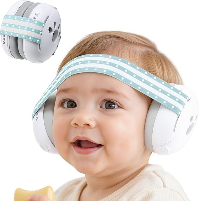 Yoofoss Baby Ear Muffs Noise Protection for Infants Up to 36 Months - Noise Cancelling Headphones for Ear Protection