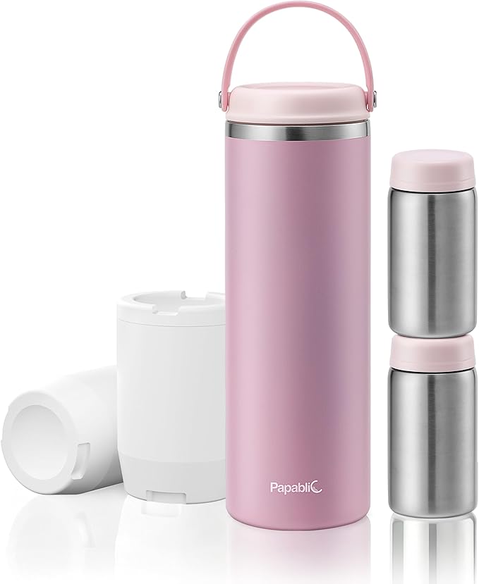 Papablic Innovative 360° CapsuleChill Breastmilk Cooler for 36H Safe Storage
