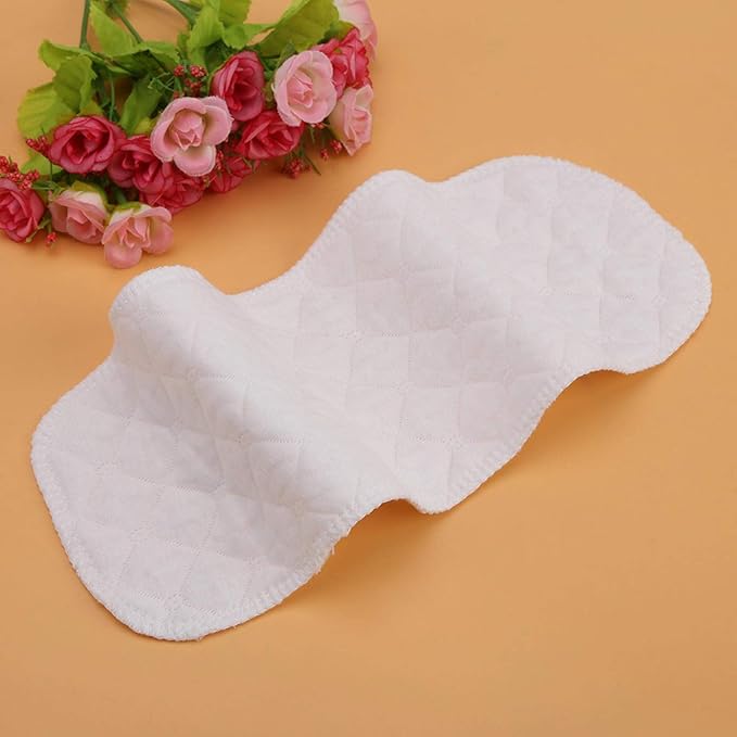Sonew 10 Pack Soft Cotton Breathable Cloth Diaper Liners for Babies Modern Nappy Inserts for  Comfort and Absorbency(3 Layers)