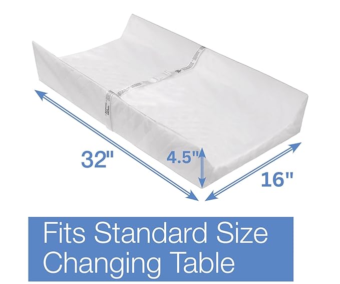 Beautyrest Foam Contoured Changing Pad with Waterproof Cover (Pack of 2)