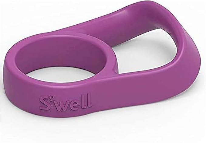 S'well Water Handle-Purple-Fits 9oz, 17oz, and 25oz Bottles Comfortable Way to Carry Go-Innovative Design and A Flexible Grip