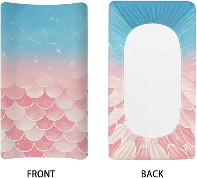Changing Pad Covers for Boys Girls Carddle Sheet Set for Baby Boys Girls Breathable & Washable Cover
