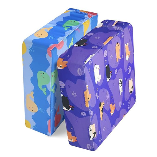 Toddler Booster Seat for Dining Table,4 Inches Washable Double Safer Straps Non-Slip Bottom Booster Seat Dining for Kids, Portable Travel High Density Sponge Detachable Increasing Cushion for Child.