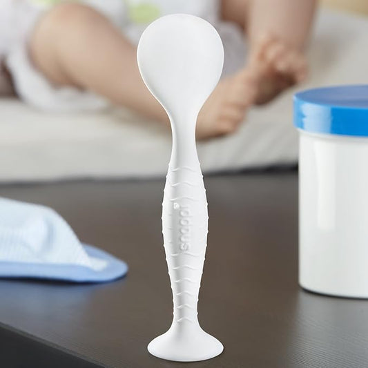 Ergo Brush Diaper Cream Applicator for a, Cotton White, Size No Size