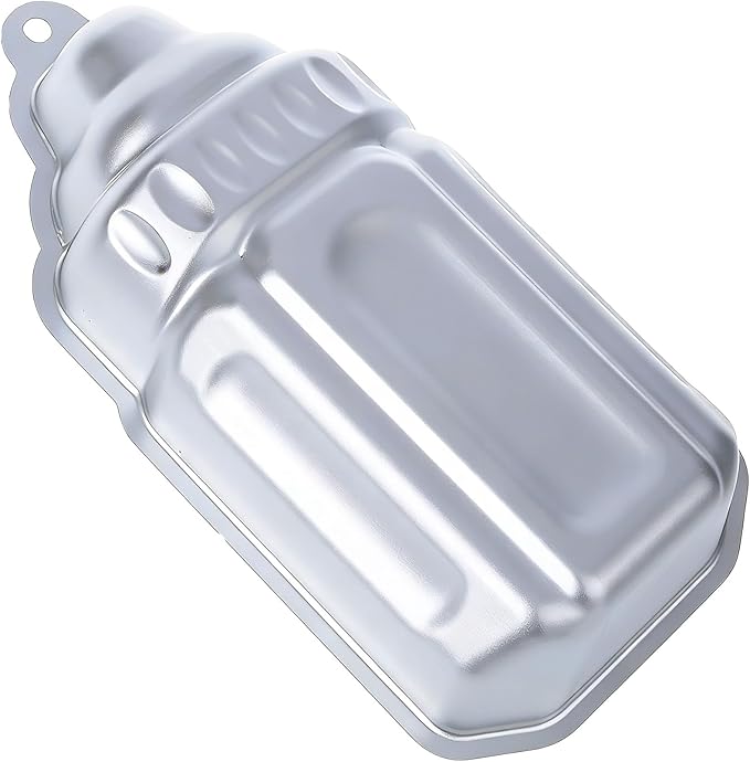 9.5 Inch Feeding Nursing Milk Baby Bottle Shaped Aluminum 3D Baking Mould Cake Mold Tin Birthday Cake Pan - Baby Milk Bottle