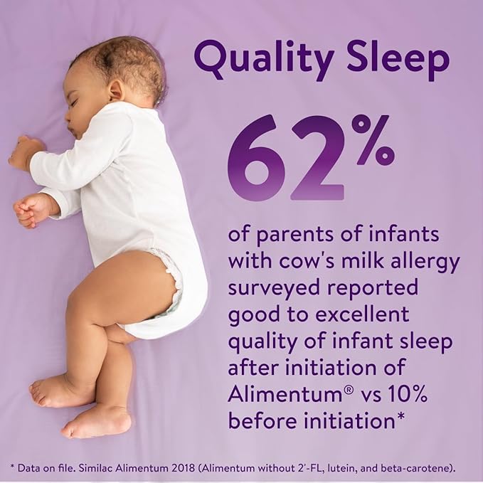 Similac Alimentum with 2'-FL HMO Hypoallergenic Infant Formula, for Food Allergies and Colic Due to Protein Sensitivity, Ready-to-Feed Baby Formula, 8-fl-oz Can, Pack of 24