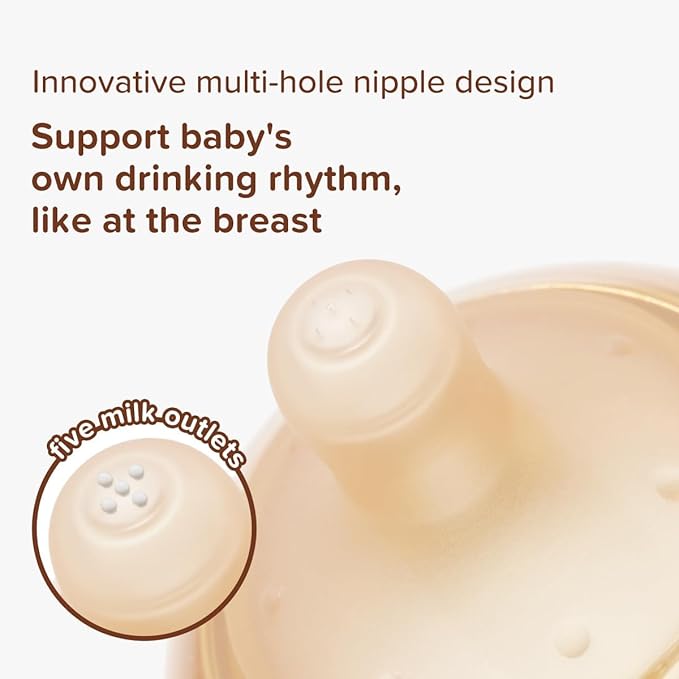 Thyseed Anti-Colic Series Nipple, Super Fast Flow,9+ Months, 1-Pack