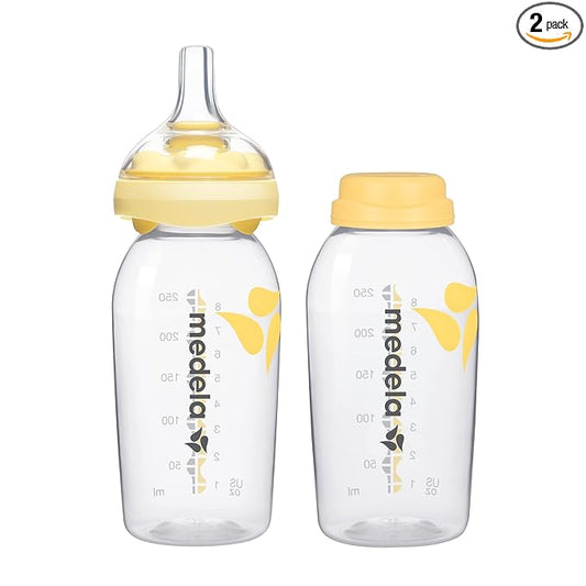 Medela Calma Bottle Nipple | Baby Bottle Teat for use with Medela Collection Bottles | Made Without BPA | Air-Vent System | 8oz / 250mL