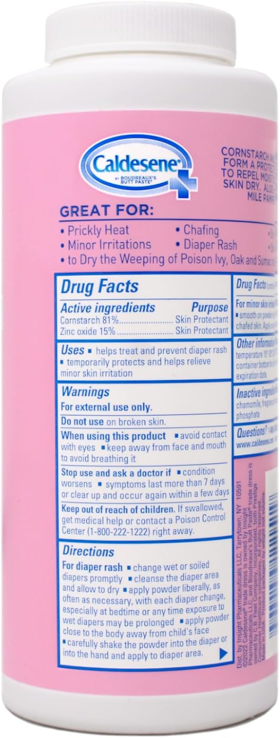 Caldesene Protecting Powder - 5 oz, Pack of 5