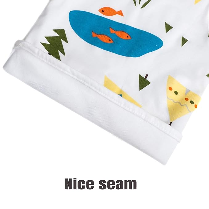 MooMoo Baby Diaper Pants for Potty Training Leakproof Toddler Training Underwear for Baby Boy 0-4T
