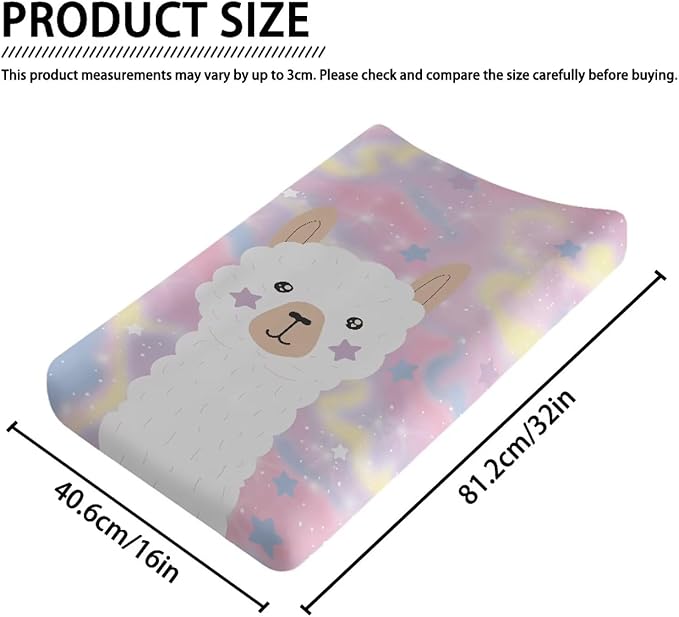 Alpaca Changing Pad Covers Soft Baby Change Table Covers Breathable Change Sheet Fit for Most Baby Diaper Change Pads Machine Washable