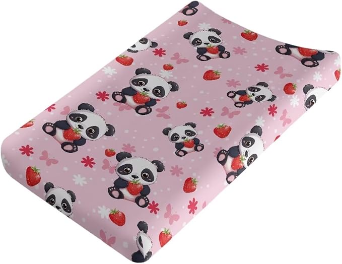 Changing Pad Covers for Boys Girls Carddle Sheet Set for Baby Boys Girls Breathable & Washable Cover