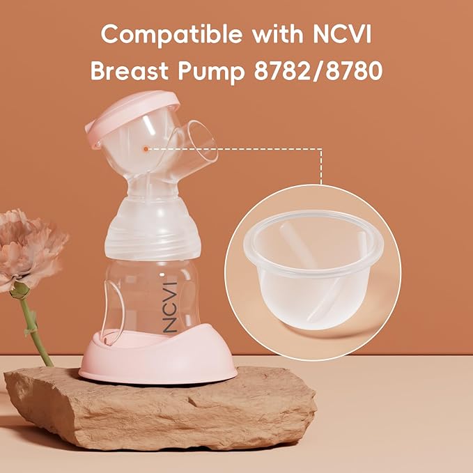 NCVI Replacement Diaphragm Compatible with 8782/8780, Breast Pump Accessories, BPA Free, 1 PC (Pack of 2)