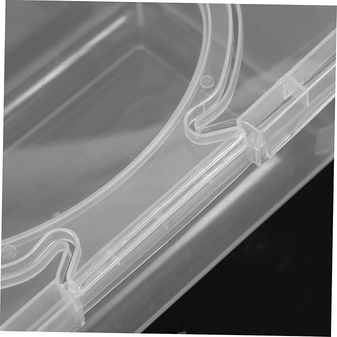 2pcs Baby Wipes Box Clear Plastic Boxes Travel Wipes Case Clear Organizer Box Wipe Holder Case Diaper Wipes Boxes Wipe Dispenser Nursery Wipes Dispenser Wipe Dispenser for Bathroom