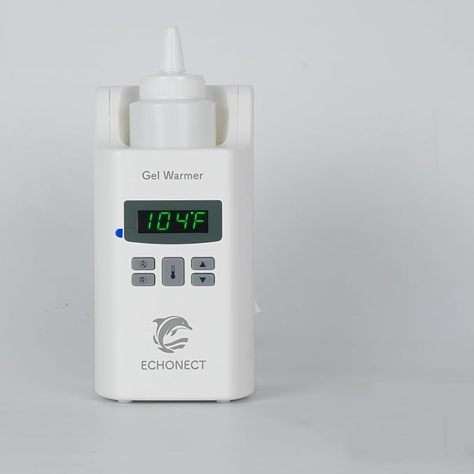 Premium Digital 1-Bottle Gel Warmer, Ultrasound Gel Warmer, Gel Warmer Ultrasound, Massage Oil Warmer, 1 Year Warranty