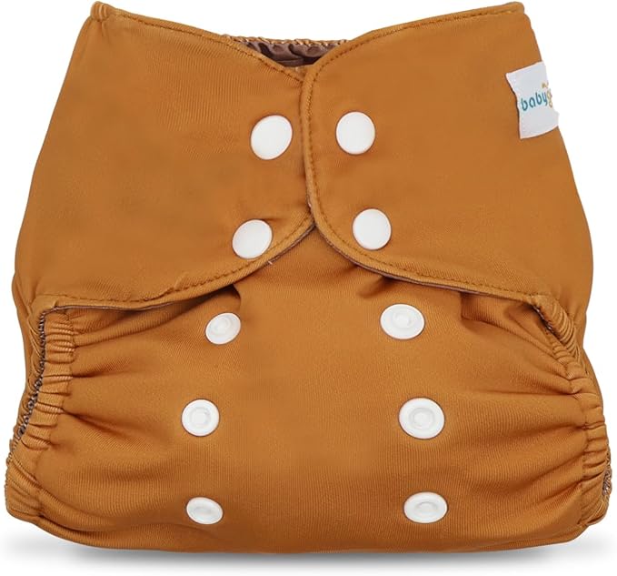 babygoal Baby Cloth Cover for Prefolds,Flats or Fitted Diapers– Adjustable, Reusable, Waterproof Swim Diaper Cover