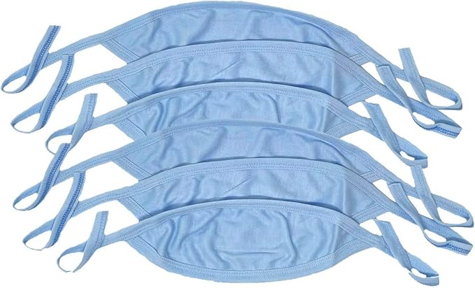 I&S Baby 3, 4, or 6 Packs Newborn Infant Belly Button Wrap Comfort Cotton Umbilical Cord Cover Band Fajero Boy Girl