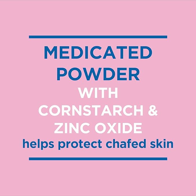 Caldesene Medicated Protecting Body Powder with Zinc Oxide and Cornstarch, Talc Free, 5 Oz (Pack of 2)