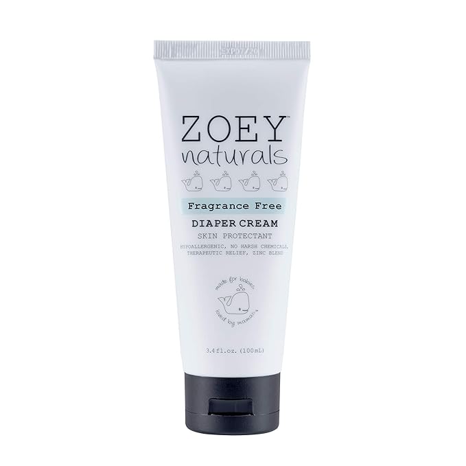 Baby Diaper Cream - Pediatrician & Dermatologist Approved - Zinc Oxide & Kaolin Clay Rash Protectant for Soothing Relief & Healing - Mom's Choice Award Winner - Fragrance Free 3.4 oz