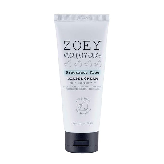 Baby Diaper Cream - Pediatrician & Dermatologist Approved - Zinc Oxide & Kaolin Clay Rash Protectant for Soothing Relief & Healing - Mom's Choice Award Winner - Fragrance Free 3.4 oz