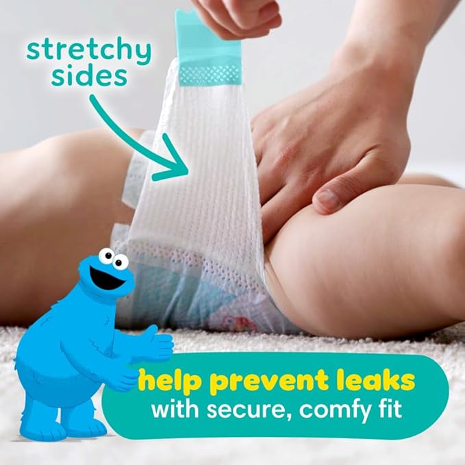 Pampers Diapers - Baby Dry - Size 3, 32 Count, Absorbent Disposable Infant Diaper (Packaging May Vary)