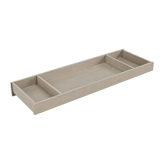 Soho Baby Hampton Premium Changing Topper for 7-Drawer Dresser, Smooth Stone Wash