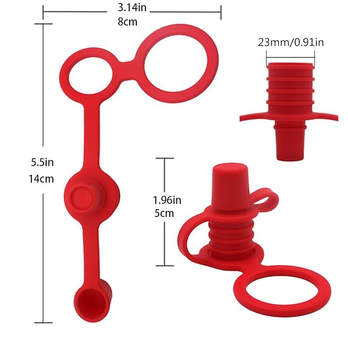 Colorful Water Bottle Spout Adapter for Kids No-Spill Silicone Water Bottle Spout Adapter Leak-Proof Food Tops