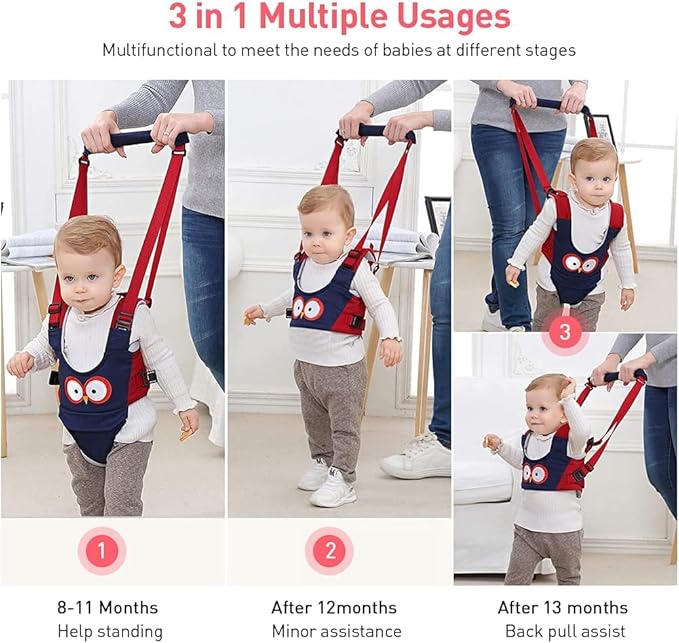 Baby & Toddler Walking Assistant - Adjustable Infant Walking Belt & Harness for 6-36 Months