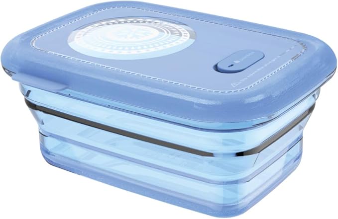 Minimal Reusable Silicone Food Storage Containers