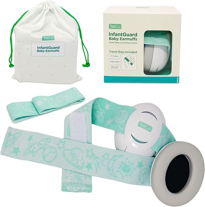Baby Noise Cancelling Headphones – ANSI & CE Certified Ear Protection for Infants & Toddlers (0-36 Months)