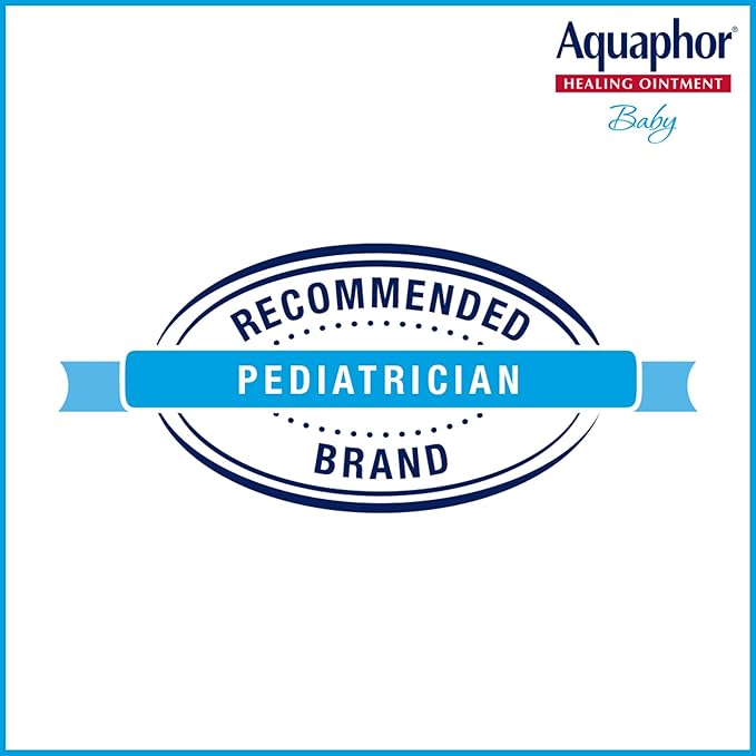 Aquaphor Baby Healing Ointment Advanced Therapy Skin Protectant for Chapped or Dry Skin, Drool Rash and Diaper Rash Ointment, 14 Oz Jar (Pack of 12)