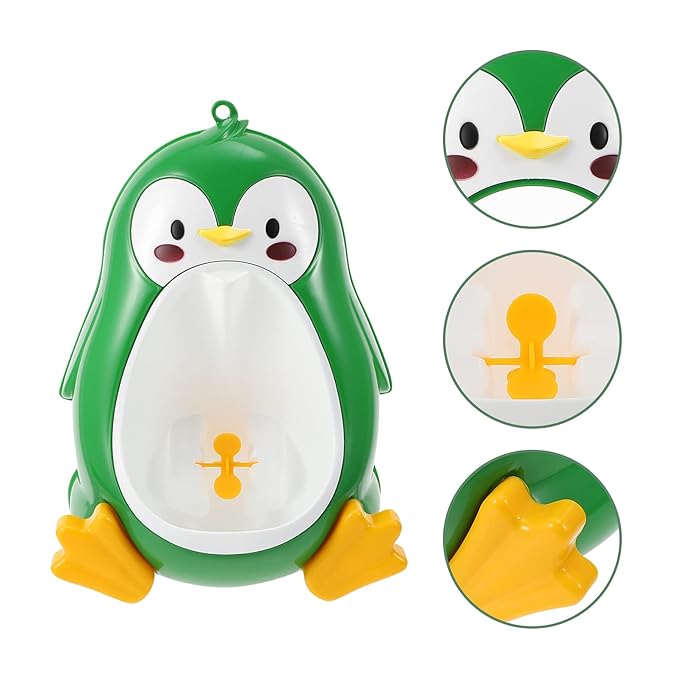 Healifty Portable Toilet Stand Up Potty Training Boys Training Urinal Urinal Toddler Pee Trainer Urinal: Cute Animal Toilet Training Urinal Potty Training Toilet