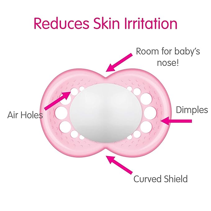 MAM Original, Nipple Shape Helps Promote Healthy Oral Development, 2 Pack, 16+ Months, Lamb