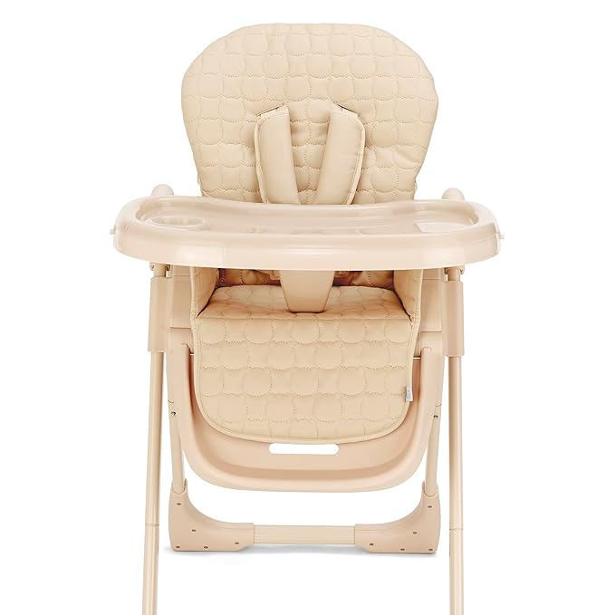 Delta Children - babyGap 3-in-1 Classic Convertible High Chair for Babies & Toddlers – 7 Height Positions, 3 Recline Settings, Dishwasher-Safe Tray, Compact Fold, Oatmeal