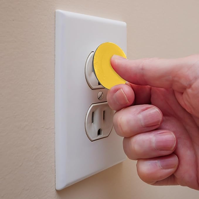 Outlet Covers, Child Safe, Easy Install, Pure Ginger Color