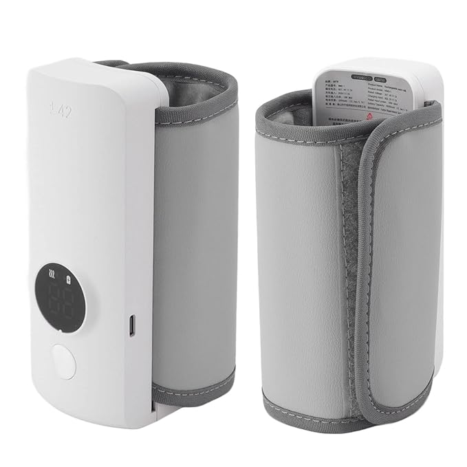 GOWENIC Baby Bottle Thermal Bags, Breastmilk Insulated Baby Bottle Bag Travel Carrier, Milk Warmer 7.4V 2A 18W, USB Charging Portable Baby Nursing Tool, 6000mah, for Nursing Mother