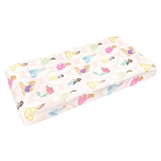 Premium Diaper Changing Pad Cover Disney Princess by Copper Pearl