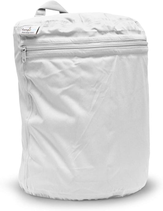 Kanga Care Wet Bag MINI Seam Sealed Waterproof 3D Dimensional for Baby Cloth Diapers, Travel, Beach, Pool, Gym, Swim | Fluff