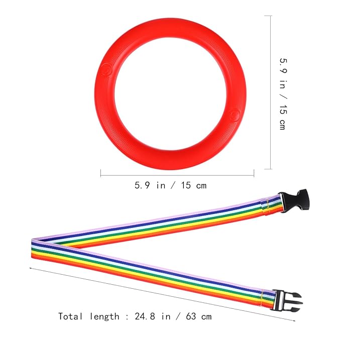 Milisten Anti-Lost Walking Rope with Ring Handles for Preschool and Kindergarten Kids Safety Leash Extendable Line Rope for Toddlers Daycare Group Control