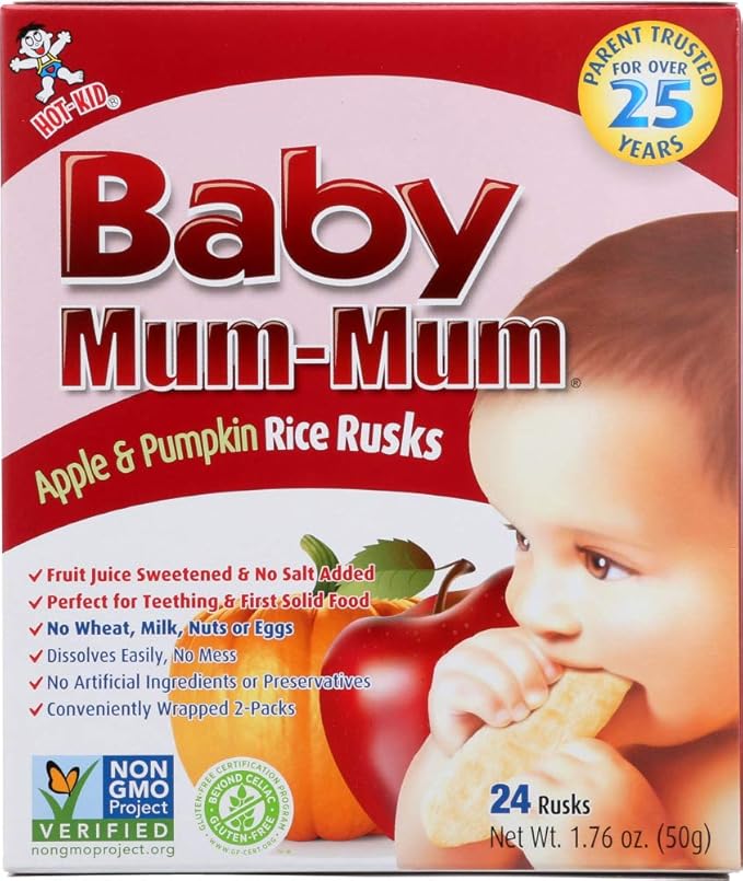 Baby Mum Mum Apple 1.76 Ounces (Case of 6)