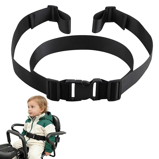 Electric Bike Child Safety Harness, Adjustable Safety Strap, and Motorcycle Child Safety Belt - Suitable for All Types of Bikes, Tricycles, and Motorcycles (Two-Stage)