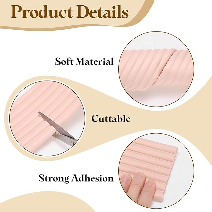 uxcell Bunk Bed Ladder Pad, 16.4ft NBR Self-Adhesive Corner Edge Protector Soft Furniture Corner Guard for Ladder Table Desk Edge, Pink