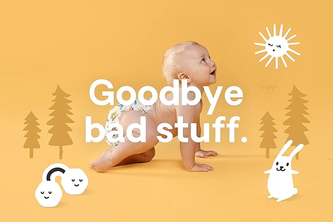 Hello Bello Premium Baby Diapers Size 6 I 17 Count of Disposeable, Extra-Absorbent, Hypoallergenic, and Eco-Friendly Baby Diapers with Snug and Comfort Fit I Sleepy Sloth