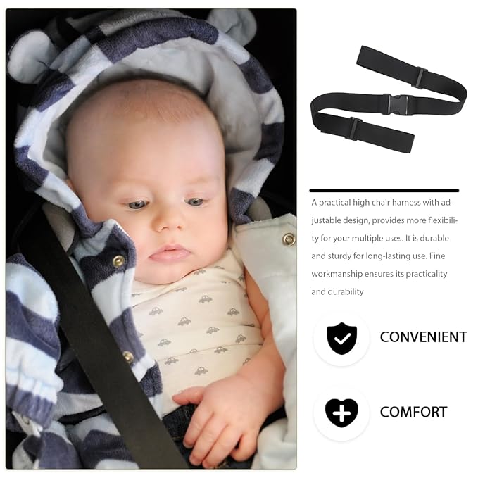 9 Pcs Strap Child Harness Portable High Chair for Toddler Safe Strap for Pushchair High Chairs for Dining Chair Children's Chair Baby Polyester