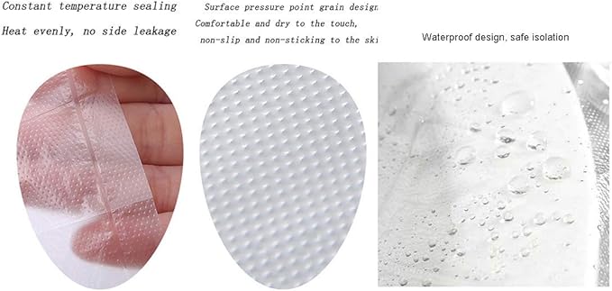 50 PCS Disposable Toilet Seat Covers, Portable Travel Toilet Mat for Pregnant Mom, Toddler Potty Training, Waterproof& Individually Packing, Public WC Toilet Mat