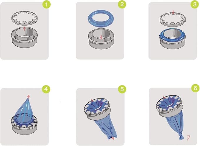 Diaper Pail Refills Bags Compatible with Diaper Genie Pails Diaper Pails Refills - (Pack of 9) (CL01ZHY)