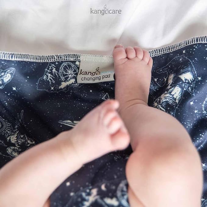 Kanga Care Reusable Absorbent & Waterproof Changing Pad 24" x 15" - Shine Bright