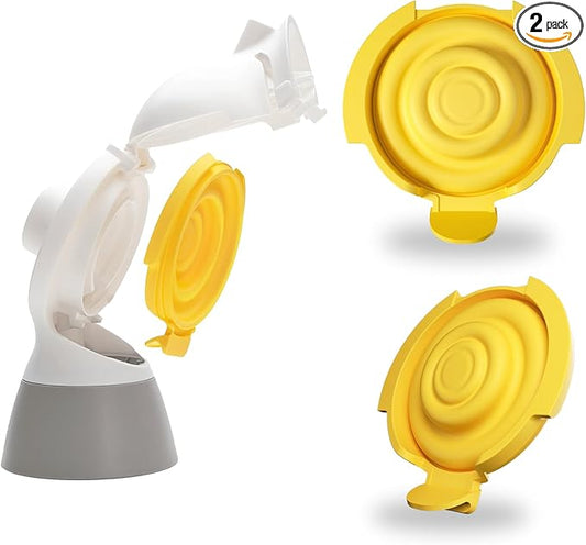 2pcs Silicone Membranes Compatible with Medela Pump Parts, Pump Replacement Diaphragm for PersonalFit Flex connectors,Pump in Style MaxFlow, Swing Maxi, Freestyle Flex Breast Pumps