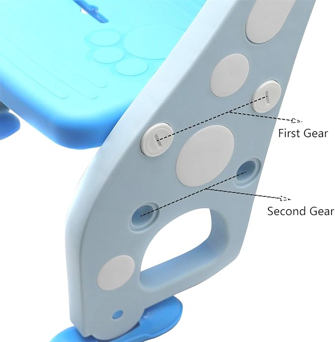Giffgaff Potty Training Toilet Ladder Seat With Upgraded Cushion Step Stool Ladder Toilet Trainer for Baby Toddler Kids Children In Green